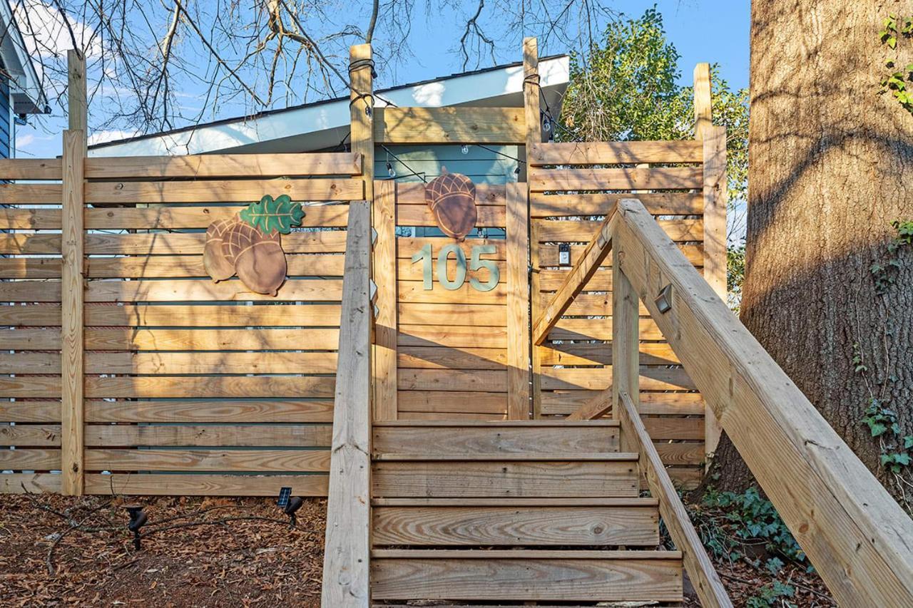 The Acorn - Tiny House In Historic Oakwood Villa Raleigh Exterior foto